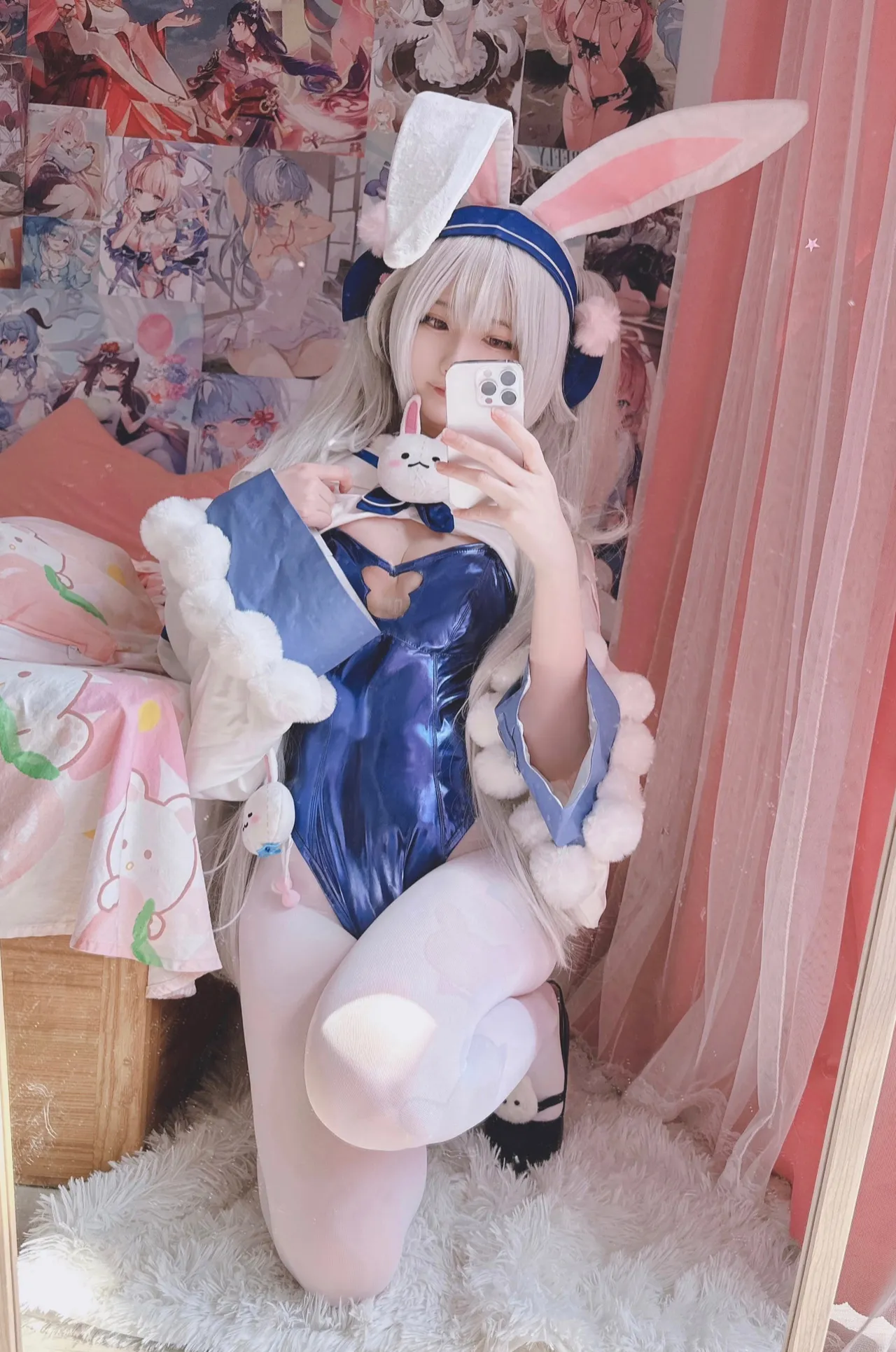 Xidaidai 习呆呆 Bunny Girl Laffey with GIF (Azur Lane) Decensored-erohere5.webp